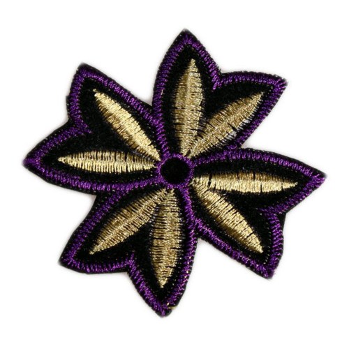 Purple & Gold Motif